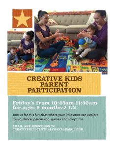 Creative Kids Parent Participation